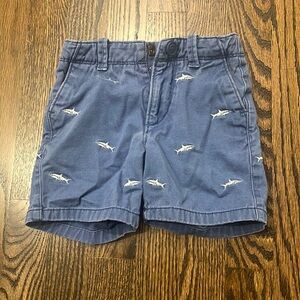 GAP Kids Shark embroidered shorts